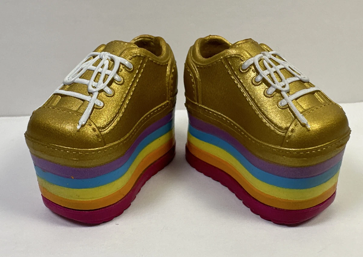 Platform shoes hotsell rainbow