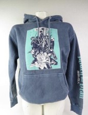 Funimation Anime Attack on Titan Gray Hoodie Long Sleeve Size Small