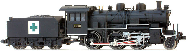 C50-66 ゼブラ塗装 マイクロエースA7402 N) A7402 国鉄 C50形蒸気機関車 66号機 ゼブラ塗装 | マイクロ