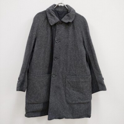 美品 ENGINEERED GARMENTS (qa) M ウール ワークコート Engineered Garments Patchwork reversible coat made in the