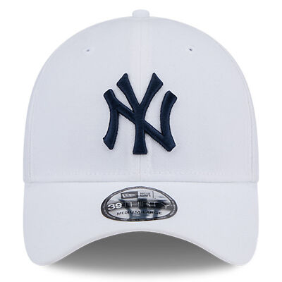 Men's New Era White New York Yankees Evergreen 39THIRTY Flex Hat