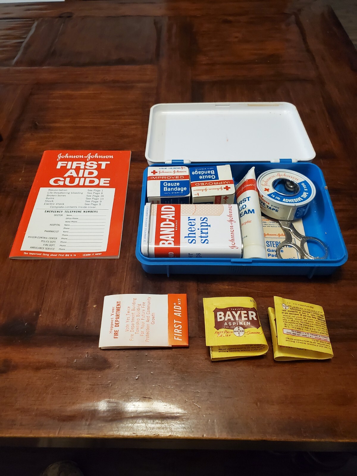 Johnson And Johnson First Aid Kit History at Carlo Simmons blog