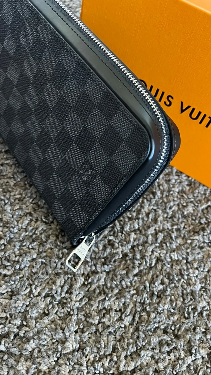 Louis Vuitton Zippy XL Long Bifold Wallet Damier Graphite N41503