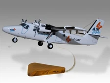 De Havilland DHC-6-300 Twin Otter Air Loyaute Desk Wood Model Large Scale 1/48