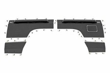 Rough Country Rear Upper And Lower Quarter Panel Armor For 97-01 Cherokee Xj