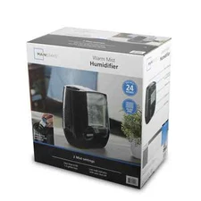 Warm Mist Humidifier, Filter-Free, 1.2 Gallon, Visible Mist, Black USA-Brand New