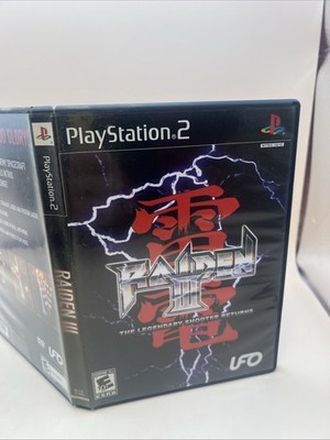 Raiden III (Sony PlayStation 2, 2007) Complete CIB Tested
