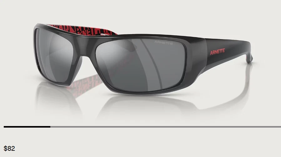 Arnette Flipside AN4345 - Black Matte Top/Shiny - Sunglasses