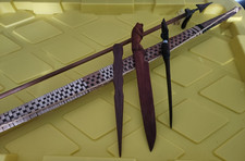 Tribal Handmade Bow & African Hand Carved Letter Openers, Set Of 3