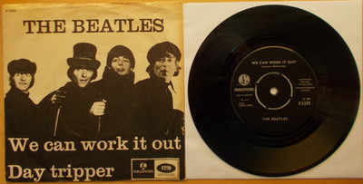 The BEATLES We Can Work It Out Day Tripper Parlophone R 5389 - Denmark Press