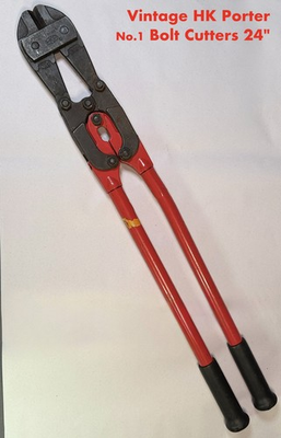 #ad #ad Vintage HK Porter No 1 Bolt Cutters 24quot; HKP Heavy Duty Hand Tool Made in USA $34.85