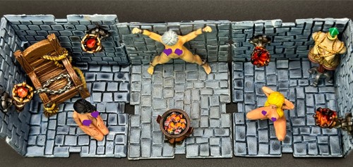 Painted Exotic Female Slave D&D NPC collection miniatures for RPG - Picture 3 of 16