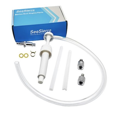 SeaSierra Marine Lower Unit Gear Lube Oil Pump Large Standard, milky white 
