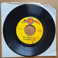 FIVE STAIRSTEPS & CUBIE Don't Change Your Love 45 7" R&B SOUL Record Vinyl