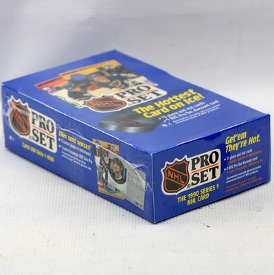 PRO SET HOCKEY WAX CASE 1990-91 Factory Sealed Series I 720 Packs