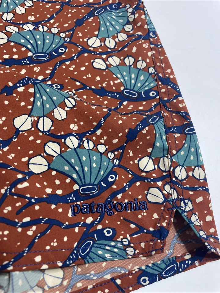 PATAGONIA Stretch Planing Boardshorts Men 36x10 Swim Surf Trunks Shorts Brown - Image 2 of 4