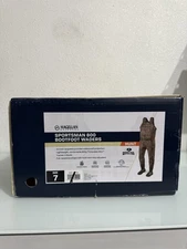 Magellan Sportsman 800 Bootfoot Waders Size 7 Mossy Oak Camo New.