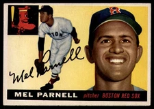 1955 Topps #140 Mel Parnell EX++ Red Sox              ID:57088