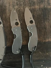 Spyderco Techno 1 Titanium