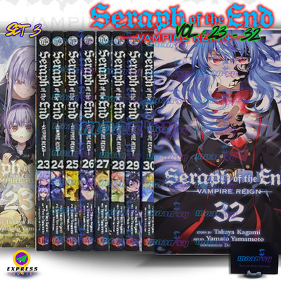 Seraph Of The End Vampire Reign Vol 23-32 Manga English Full Set Comic Books New