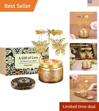 Butterfly Candle Gifts for Women, Grandma, Birthday Gift for Woman Friend, Ro...