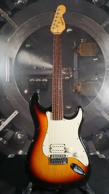 Indiana Strat-Style Electric Guitar   Sunburst   Humbucker   Rosewood Board