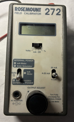 ROSEMOUNT 272 FIELD CALIBRATOR (Rebadged ALTEK LOOP CALIBRATOR MODEL 334A)