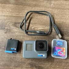 GoPro HERO6 6 4K HD Waterproof Digital Camera With 64GB Memory Card Charger Grey