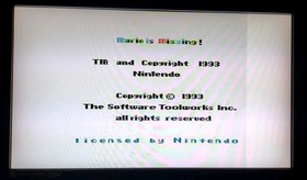 MARIO IS MISSING FOR NINTENDO ENTERTAINMENT SYSTEM NES GAME CONSOLE AUTHENTIC