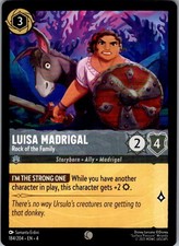 Luisa Madrigal - Rock of the Family Ursula's Return 184/204 Common Lorcana NM