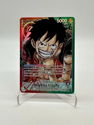 Monkey D. Luffy – OP01-003 Leader (Parallel/Alt Art) One Piece Romance Dawn