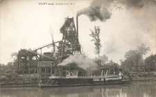 Postcard RPPC MO Sherman Smoke St. Louis County AZO TR! Stamp Box Real Photo