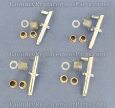 4 KITS, LOCKING SHAFTS for BLACK KNOB for WASCOMAT GEN 6 WASHER part#991301