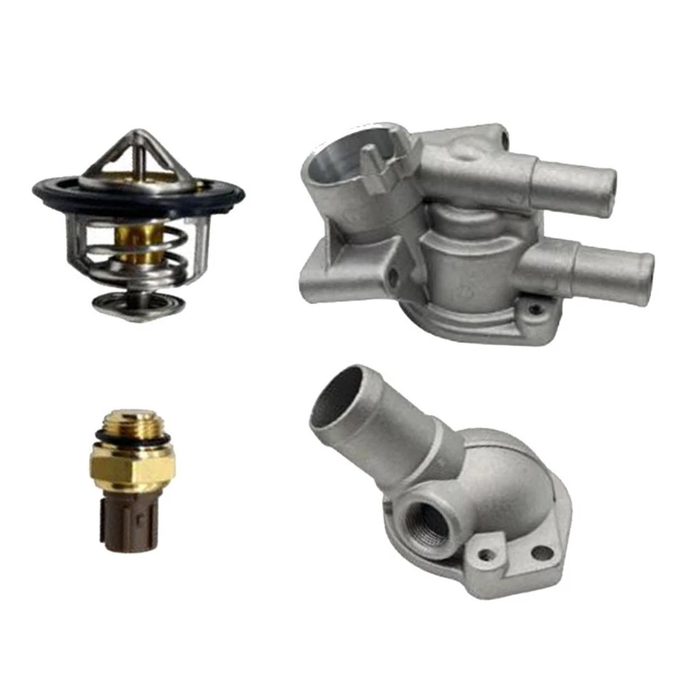 Easy Replacement Thermostat Housing and Sensor for Honda Civic 1996 2000 - Image 2 of 4