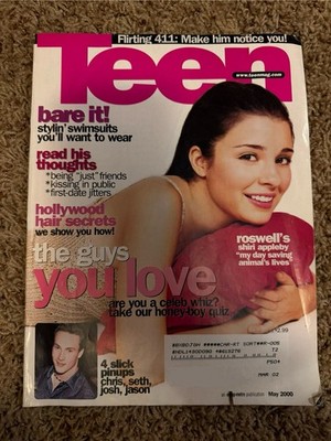 Teen Magazine May 2000 Shiri Appleby Roswell