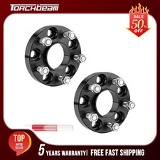 2x Hubcentric Wheel Spacer 1 5x4.5 70.5mm 12x20 For Ford Mustang 2005-2014