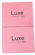 2 Of Luxe Cosmetics Lash Lift Kit Complete Set for Eyelash Lifting New Sealed