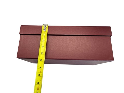 Authentische Gucci Burgunderrot Leere Geschenk Aufbewahrungsbox 14,5”x8,25”x5,5” - Bild 14 von 14