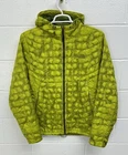 The North Face ThermoBall Jacket Mens Large Green Hooded Puffer Jacket Packable