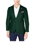 Nautica Mens Modern fit Linen Sport Coat Blazer 36 S Green Solid Stretch