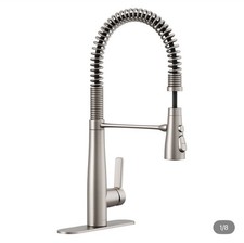KOHLER Vind R33911-VS Semi-Pro Pull-Down Kitchen Faucet Vibrant Stainless