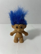 Vintage RUSS Troll Doll Purple Hair   1980s - 1990s