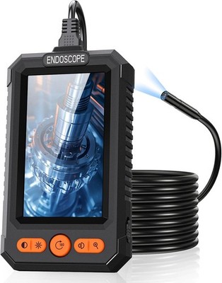 BlueSwan Endoskopkamera mit Licht 4.3'' IPS 1080P HD - IP67 wasserdichte
