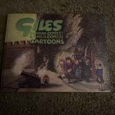 Giles SECOND SERIES Sunday Express & Daily Express Cartoons  - Giles, RARE BOOK