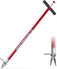 Weedpopper Step & Twist - Long Handle | Easy Weeding and Puller Stand up Tool | 
