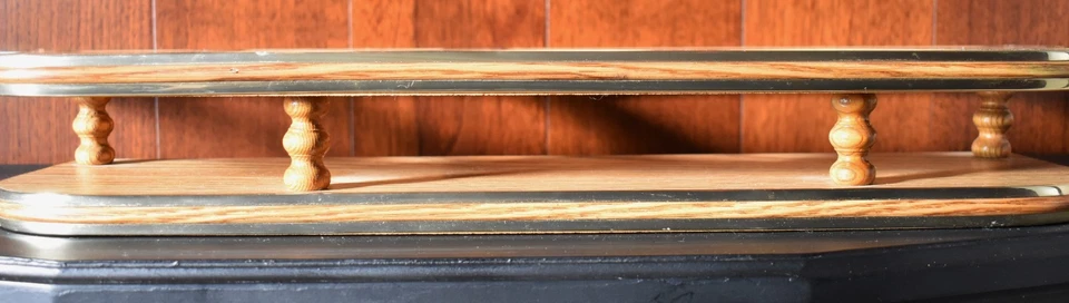 Soporte para carrito de bebidas de vehículo de madera personalizado para furgonetas autos Foto 4 de 4