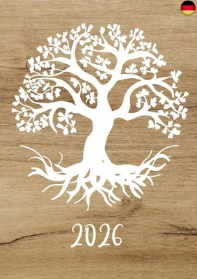Agenda 2026: Arbre de Vie Naturel | Semainier (une semaine sur deux pages) |