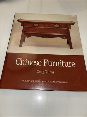 Chinese Furniture- Craig Clunas-1988- HC/DJ-VG