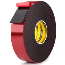 Cinta Doble Cara Espuma 1In X 50Ft Adhesiva Resistente Impermeable Multiusos