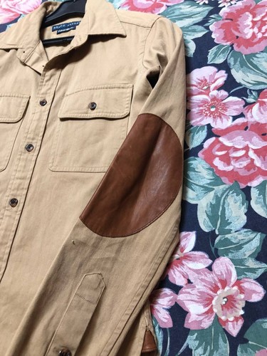 Vintage Ralph Lauren Country Hunting Shirt Denim Women’s S Distressed SunFaded - Picture 4 of 16